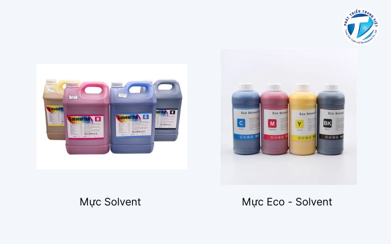 Mực solvent và eco-solvent 